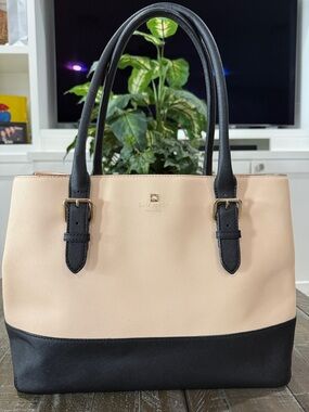 Kate Spade New York Cove Street Colorblock Airel Tote - Soft Rosetta/Black